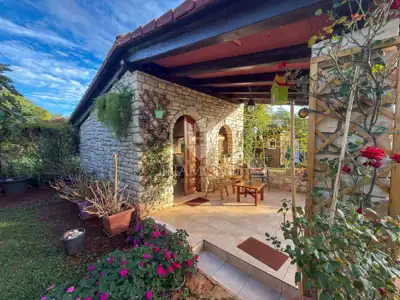 Haus 120 m², Umag - Garten und Sommerküche - 16