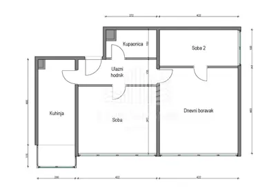 Stan 63 m², Srednjaci, Trešnjevka Jug - namješten i s liftom - 9