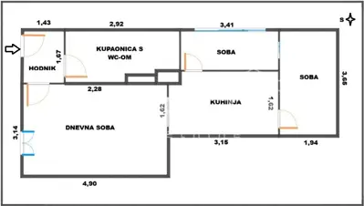 Apartment 41 m², Gornji Grad - Medveščak, terrace and garden - 12