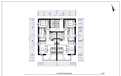 Apartman 2S, Povljana - 300 m od mora i pogled na more - 6