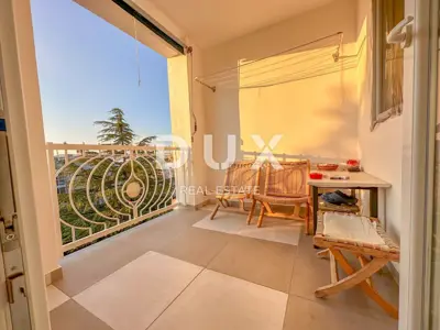 Wohnung 76 m², Njivice auf der Insel Krk - Loggia mit Meerblick