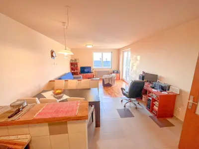 Wohnung 76 m², Njivice auf der Insel Krk - Loggia mit Meerblick - 5