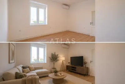 Stan 57 m², Novi Vinodolski - pogled na more - 2