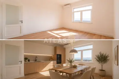 Stan 57 m², Novi Vinodolski - pogled na more - 16