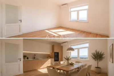 Stan 57 m², Novi Vinodolski - pogled na more