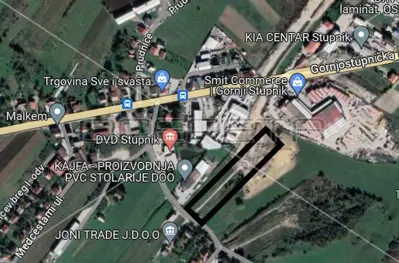 Građevinsko zemljište 5 094 m², Stupnik - I, K namjena - 3