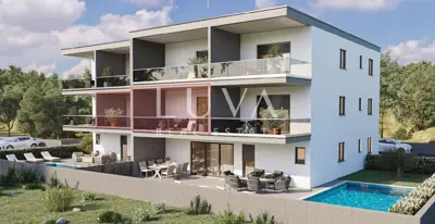Stan 91 m², Novigrad - pogled na more i 2 lođe