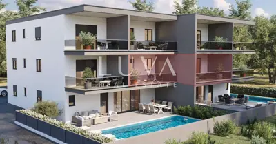 Stan 91 m², Novigrad - pogled na more i 2 lođe - 2
