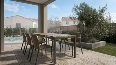 Dvojna kuća 130 m², Malinska - bazen i okućnica - 4
