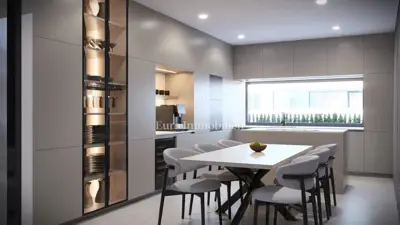 Dvojna kuća 130 m², Malinska - bazen i okućnica - 7
