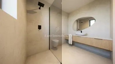 Dvojna kuća 130 m², Malinska - bazen i okućnica - 11