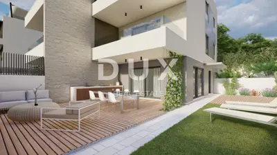 Apartment 131.5 m², Ika - two-level, sea view