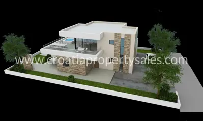 Baugrundstück 469 m², Kaštela - 100 m vom Meer - 4