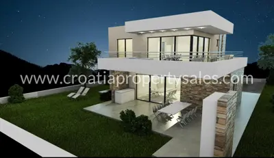 Baugrundstück 469 m², Kaštela - 100 m vom Meer - 3