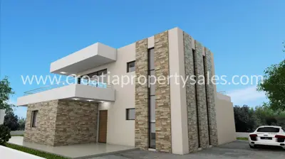 Baugrundstück 469 m², Kaštela - 100 m vom Meer - 2