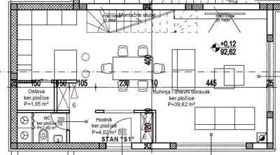Apartment 133 m², Ika - duplex, 3 rooms and terrace 92 m² - 23
