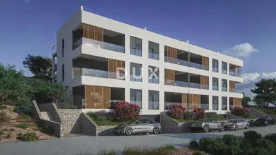 TROGIR, ČIOVO - Exklusive Wohnung mit Dachterrasse und Meerblick - 3