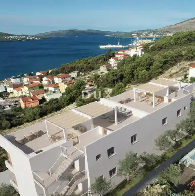 TROGIR, ČIOVO - Exklusive Wohnung mit Dachterrasse und Meerblick - 4