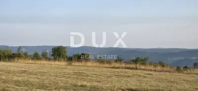 Zemljište 6.758 m², Oprtalj - panoramski pogled i privatnost - 4