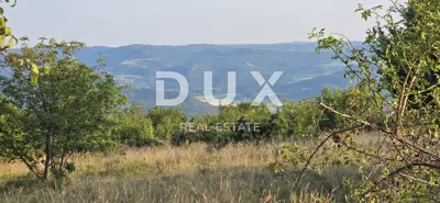 Zemljište 6.758 m², Oprtalj - panoramski pogled i privatnost - 5