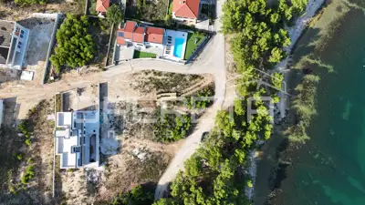 Building plot in Pridraga, first row to the sea - 3