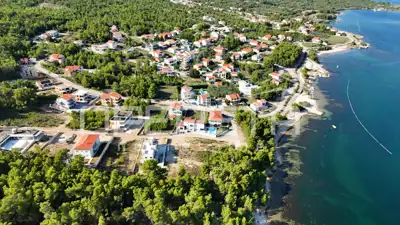 Building plot in Pridraga, first row to the sea - 4