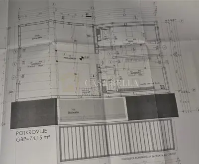 House 600 m², Kupjak - investment project with permit - 5