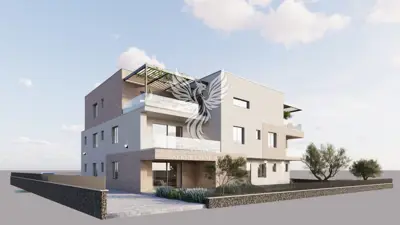 Stan, Vodice, 2 spavaće sobe, terasa i parkirno mjesto