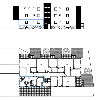 Apartman 41 m², Vodice - novogradnja u mirnom dijelu - 9