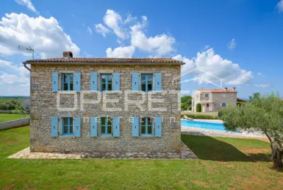 ISTRA, SVETI LOVREČ - Stone house with pool - 14