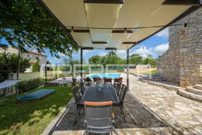 ISTRA, SVETI LOVREČ - Stone house with pool - 17