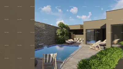 Villa 112 m², Pula Zentrum - Pool und privater Parkplatz - 14
