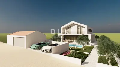 Građevinsko zemljište, Kaštel - pravomoćna dozvola za kuću s bazenom - 16
