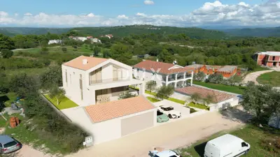 Građevinsko zemljište, Kaštel - pravomoćna dozvola za kuću s bazenom - 2