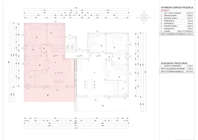 Apartment 123 m², Novigrad - ground floor, 3 bedrooms - 4