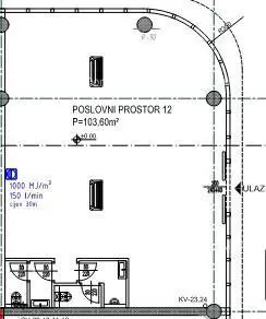 Gewerberaum 104 m², Poreč, im Souterrain des Komplexes - 4
