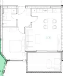 Stan 56 m², Umag - 2. kat, lođa i parkirno mjesto - 7