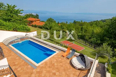 Opatija, Veprinac, freistehende Villa, 200 m², Pool, Spielplatz, Blick - 10