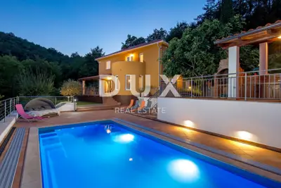 Opatija, Veprinac, freistehende Villa, 200 m², Pool, Spielplatz, Blick - 4