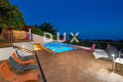 Opatija, Veprinac, freistehende Villa, 200 m², Pool, Spielplatz, Blick - 8