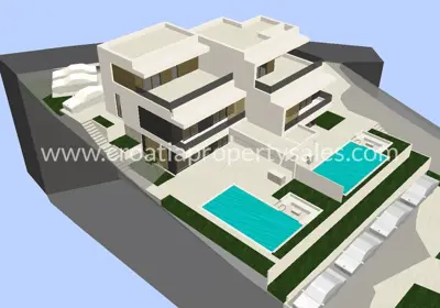 Vila 223 m², Šibenik - pogled na more i bazen - 6