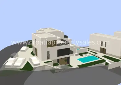 Vila 223 m², Šibenik - pogled na more i bazen - 5