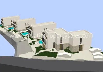 Vila 223 m², Šibenik - pogled na more i bazen - 4