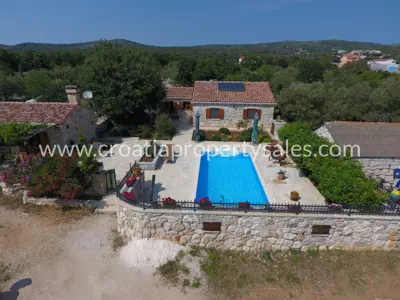 Haus, Rogoznica, rustikalisch eingerichtetes Anwesen mit Pool - 9