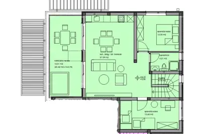 Apartment 131 m², Poreč, sea view and covered terrace - 4