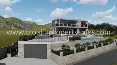 Baugrundstück 1.200 m², Šolta - erste Reihe zum Meer - 3