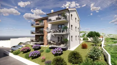 Apartment S1, Kosi - two-bedroom with living room and balcony - 2