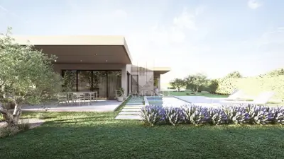 Kuća 143 m², Labin - novoizgrađena prizemnica s bazenom - 4