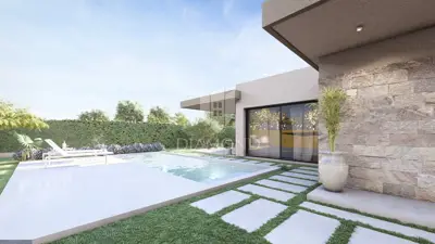 Kuća 143 m², Labin - novoizgrađena prizemnica s bazenom - 12
