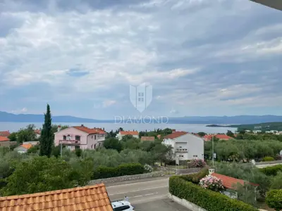 Krk, Malinska, Wohnung mit Meerblick